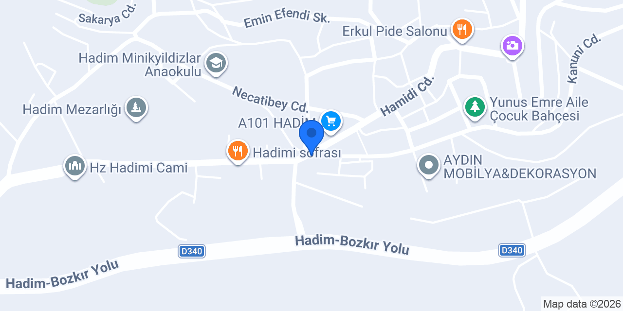Emirhan Et Mangal konumu