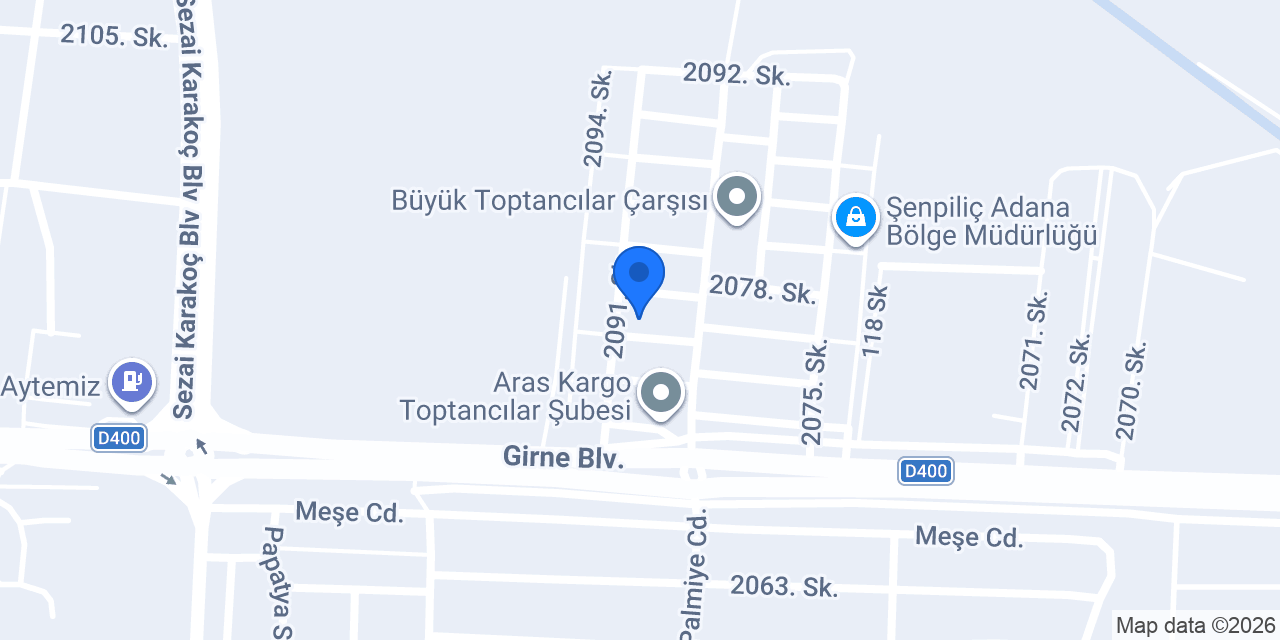 Poseidon Yapı Mühendislik Ltd. Şti. konumu