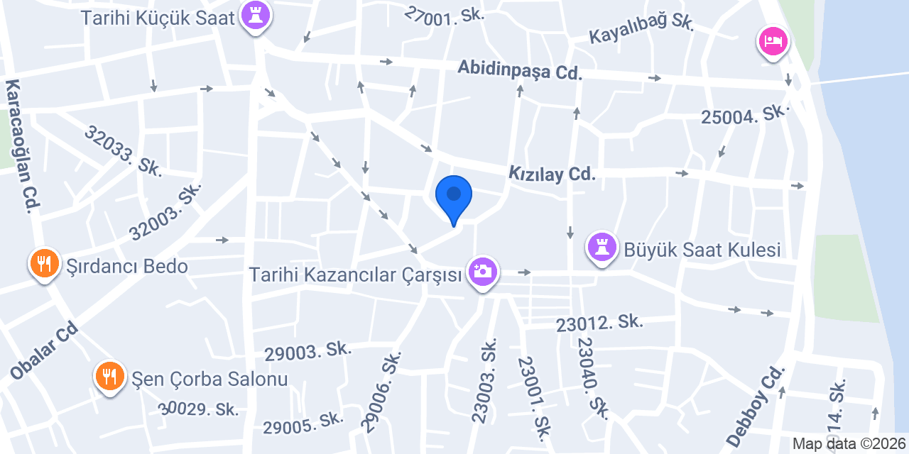 Suarez Gömlek konumu