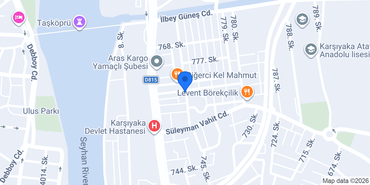 Anadolu Ekmekçilik konumu