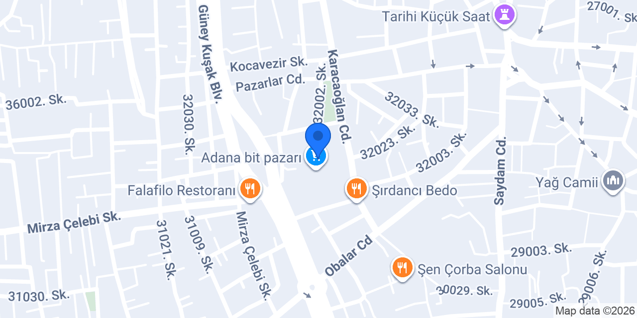 Şirin Mobilya konumu