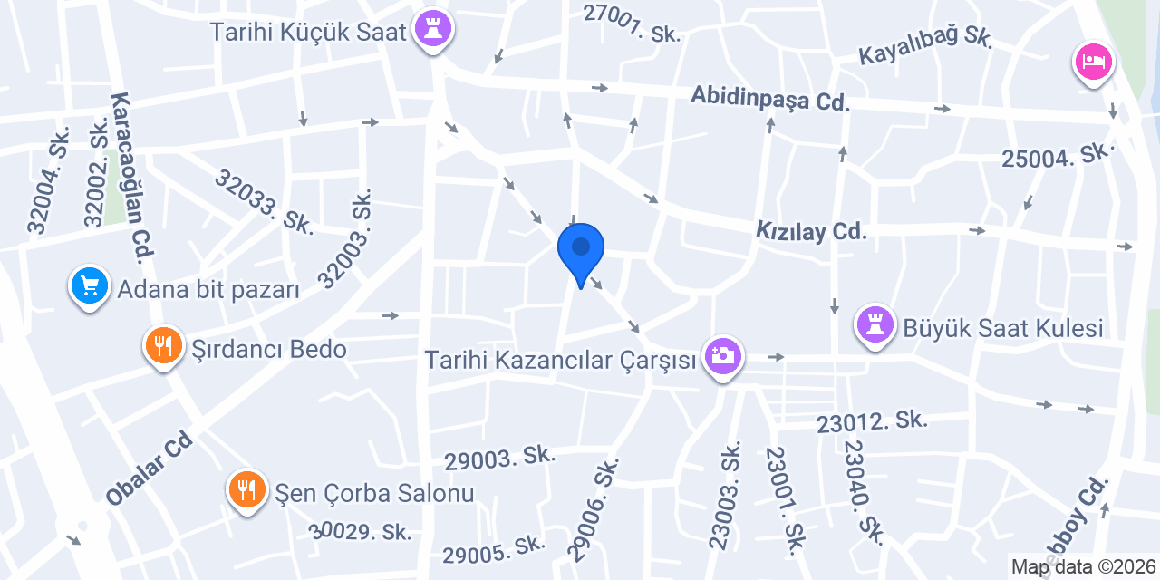 Toprak Plaza konumu
