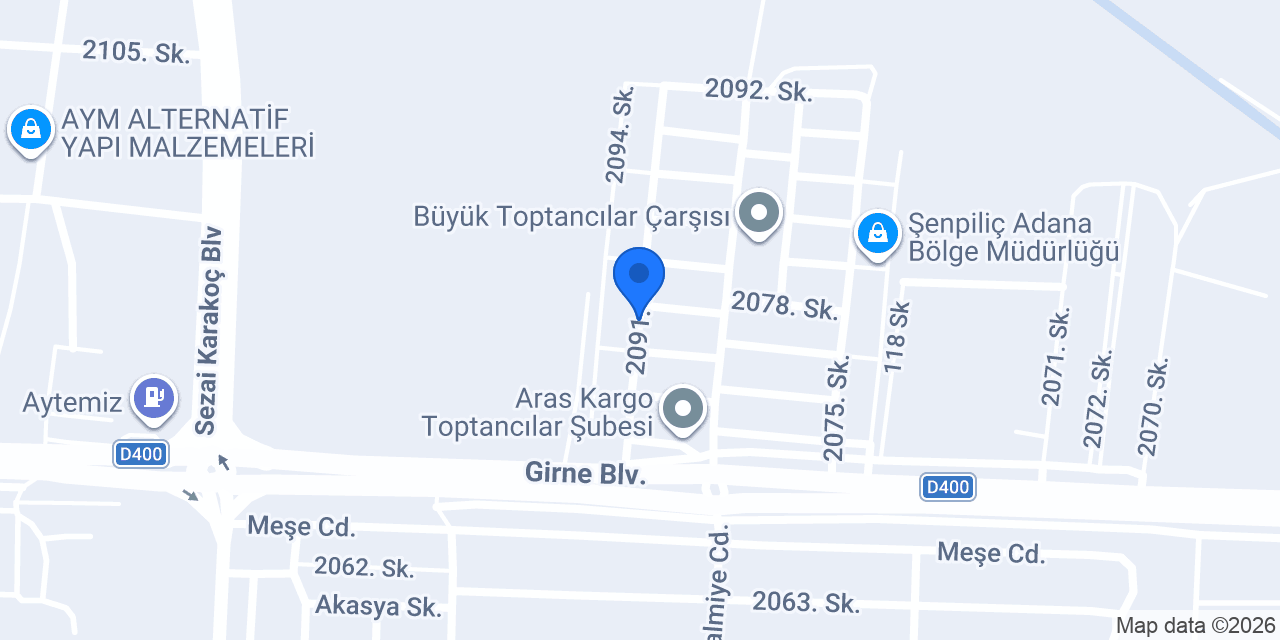 Set Dış. Tic. San. ve İnş. Ltd. Şti konumu