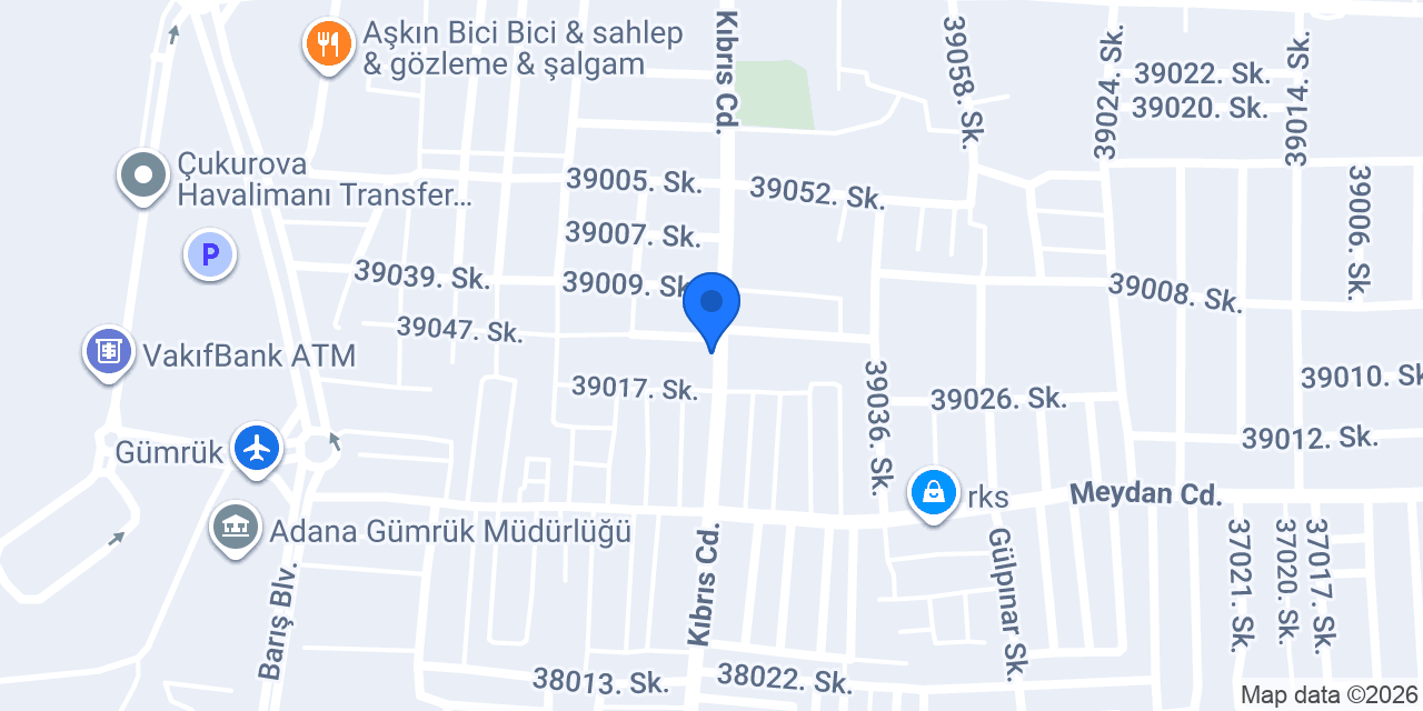 Gökçeli Express konumu