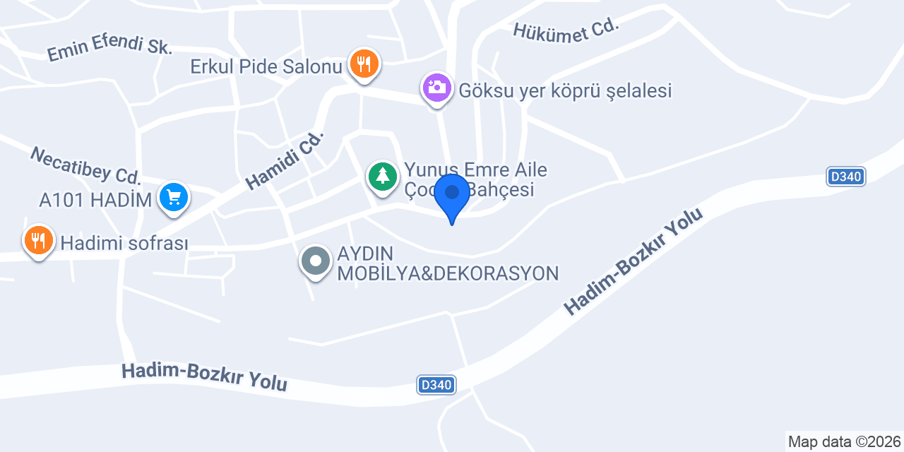 hadim KarotBeton Kesme konumu