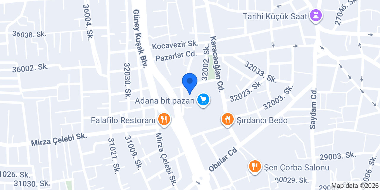 Özbahar İnş. Tic. Ltd. Şti. konumu
