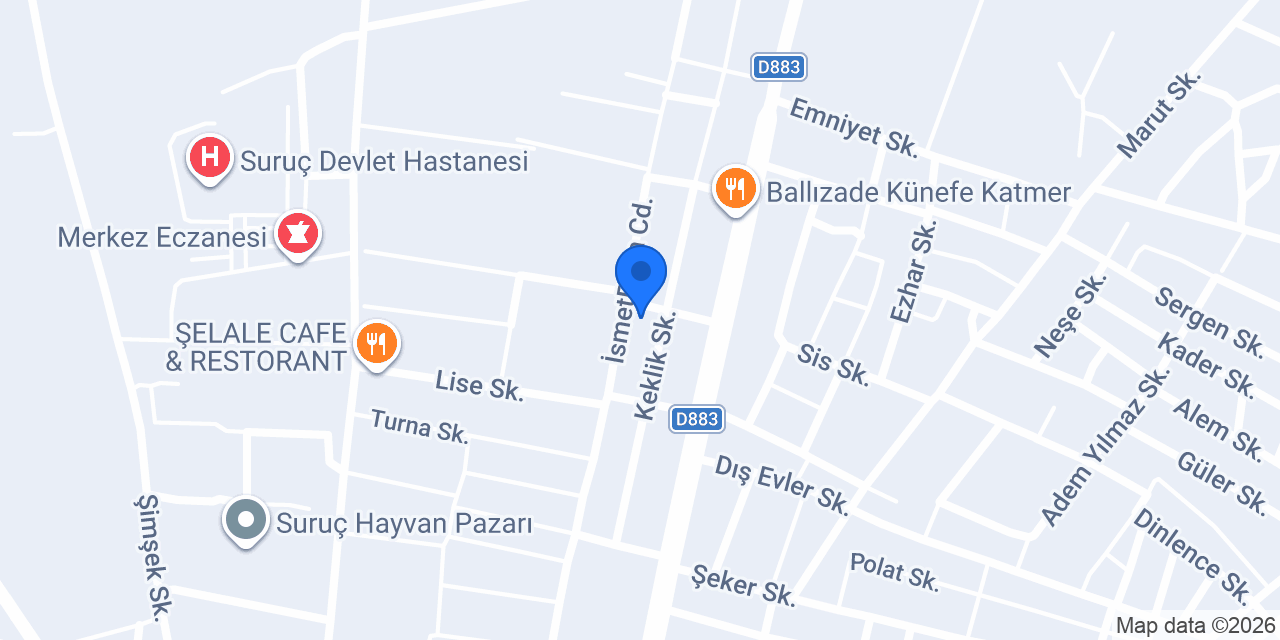 Ladin Ahşap ve Mobilya konumu
