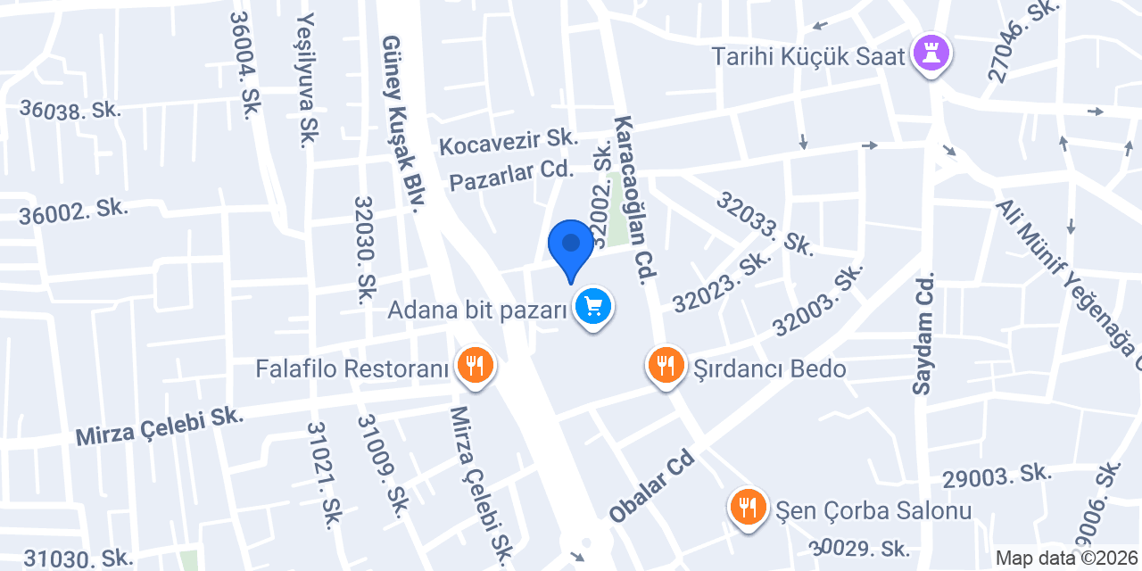 Emin Ticaret konumu
