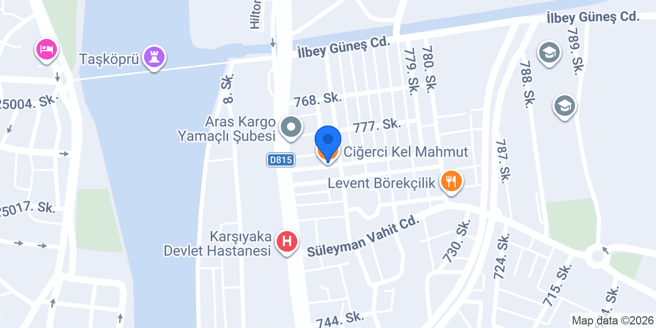 Ciğerci Kel Mahmut konumu