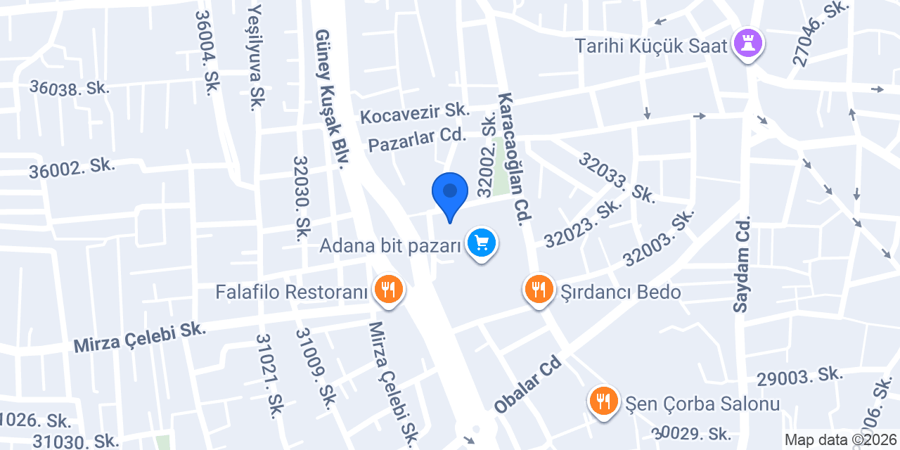 Has Kılıç Ticaret konumu