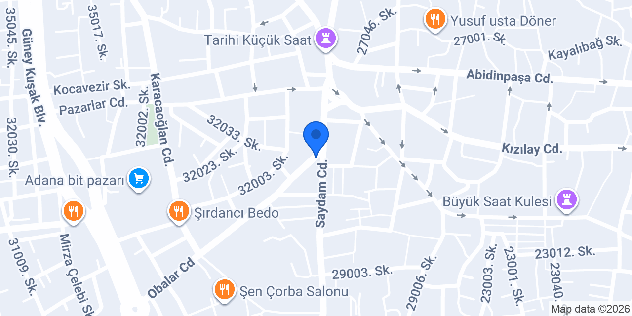 Deniz Sürücü Kursu konumu