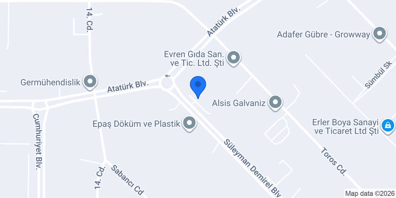 Güney Odak Enerji konumu