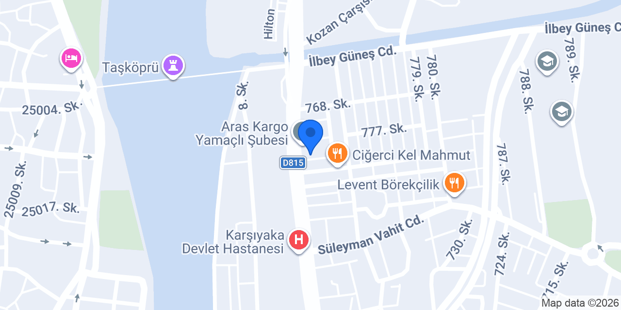 DHL eCommerce - Taşköprü Şubesi konumu