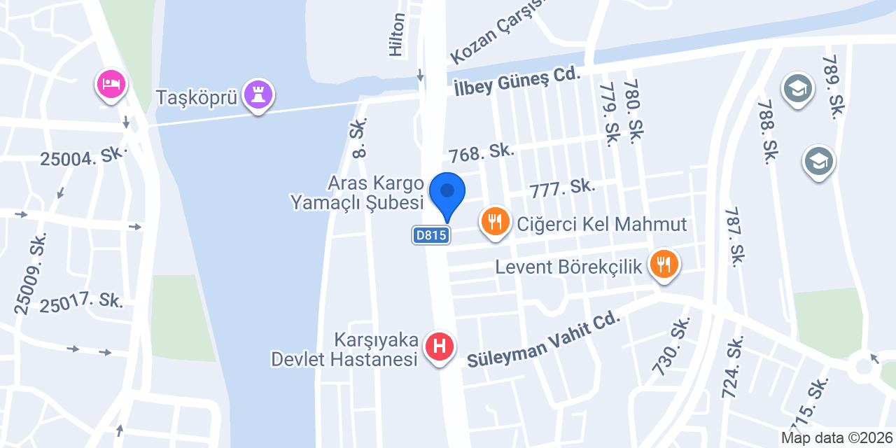 Deniz çiçekçilik konumu