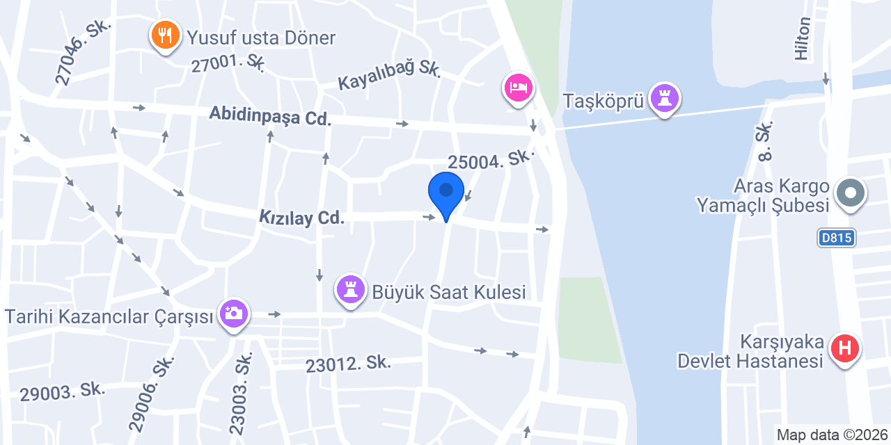 Özdemir fırını konumu