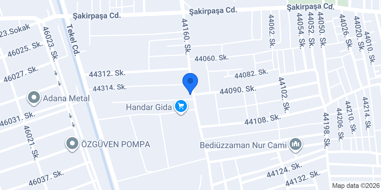 Taksi Durağı konumu