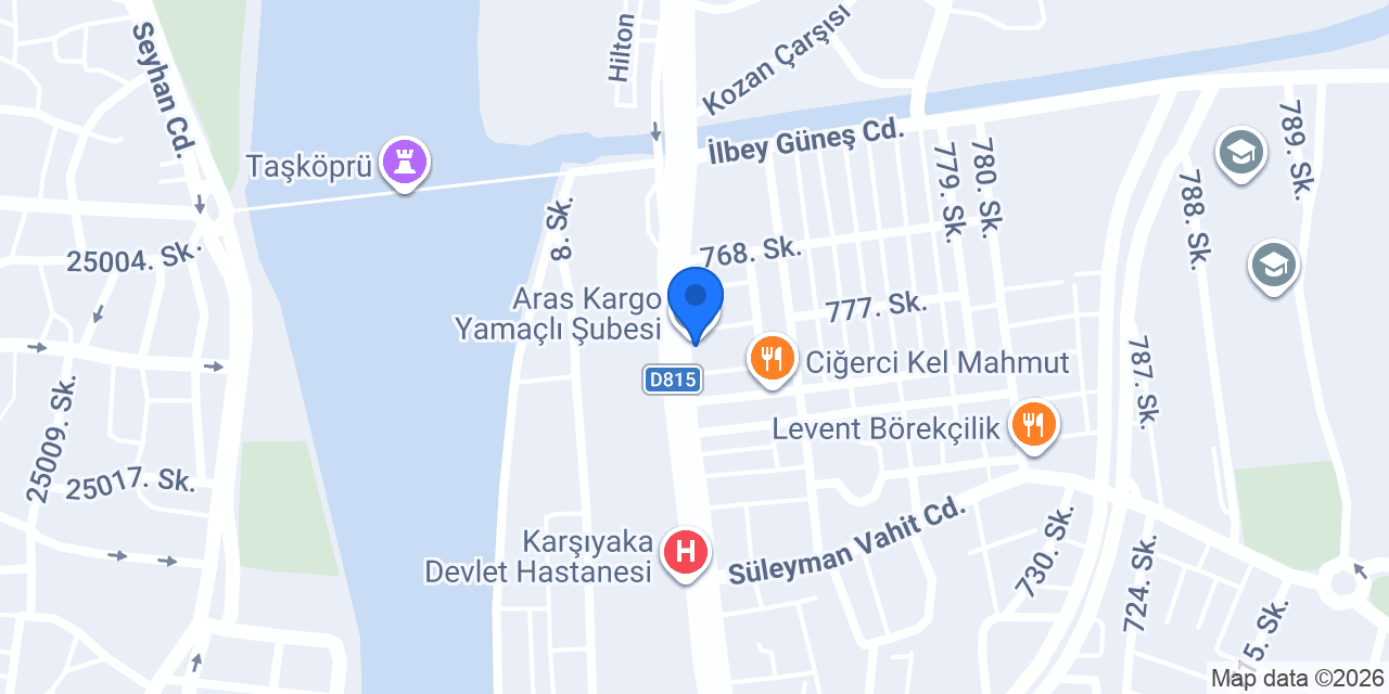 JET KAYA EXPRESS konumu
