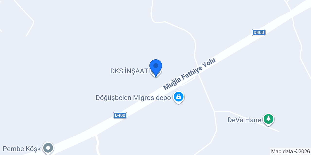 DKS İNŞAAT konumu