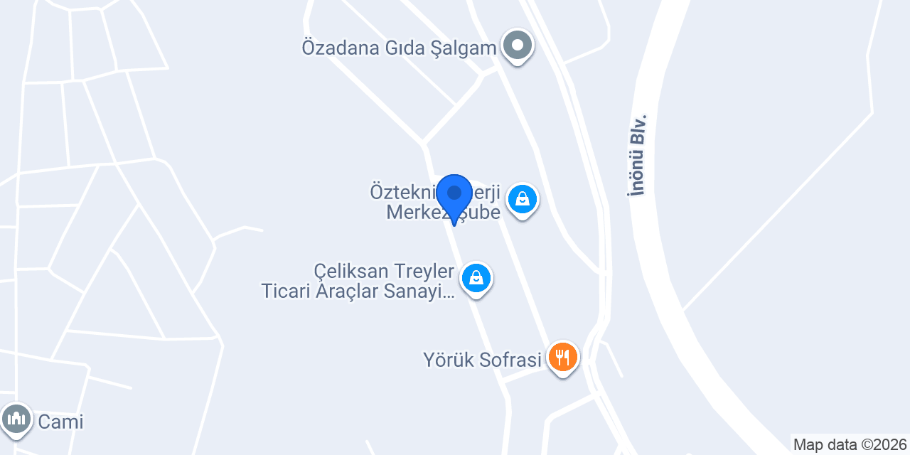 Özgüven Makina konumu