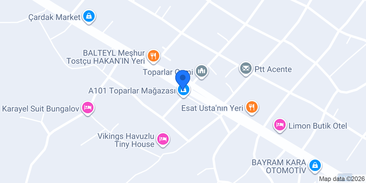 Meltem pansiyon konumu