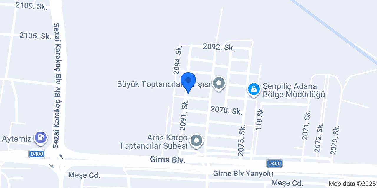 Çatıser konumu