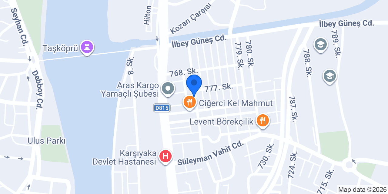 Arısoy Yemekçilik konumu