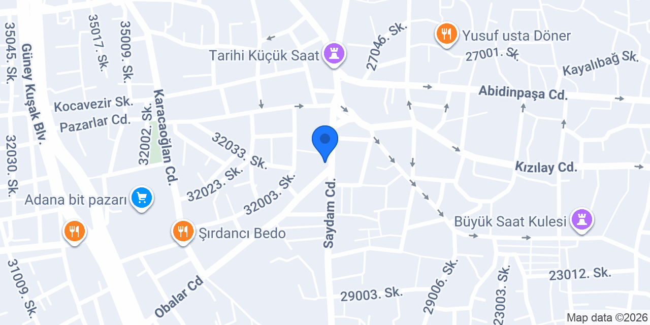 Aydın Özkurt Gümüş Takı konumu