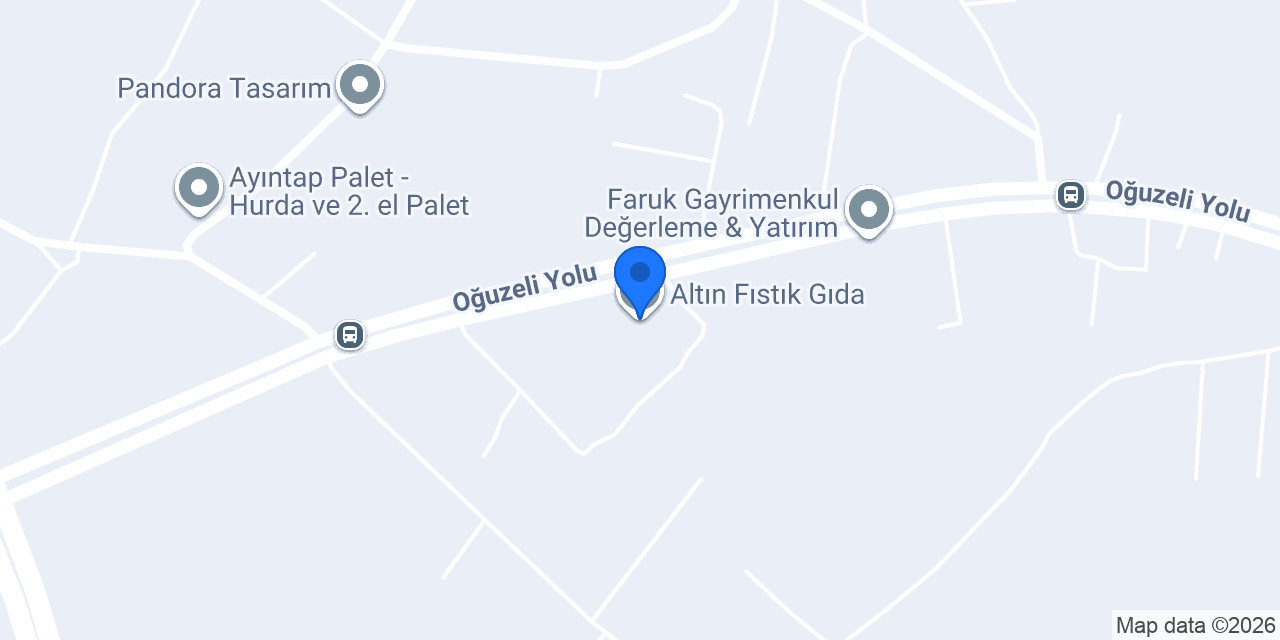 Altın Fıstık Gıda konumu