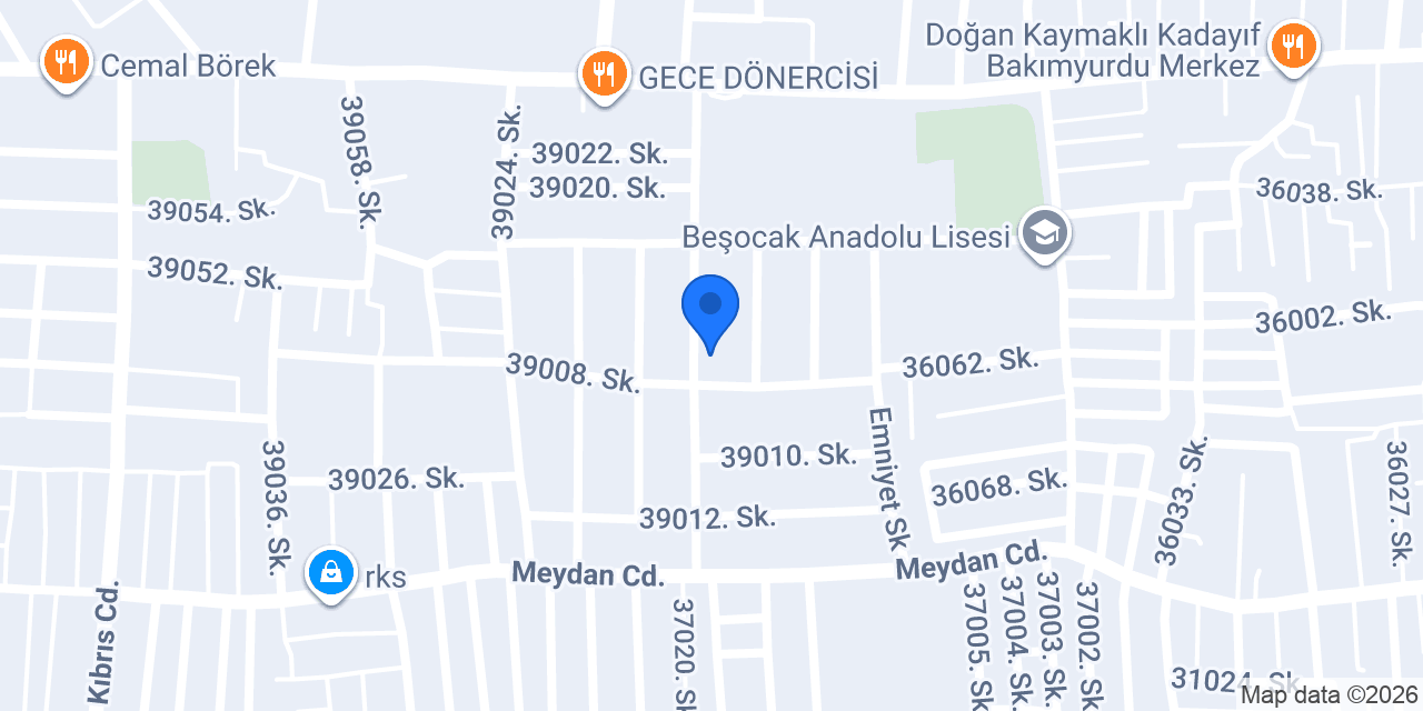 Kuaför Olcay Tokaç konumu