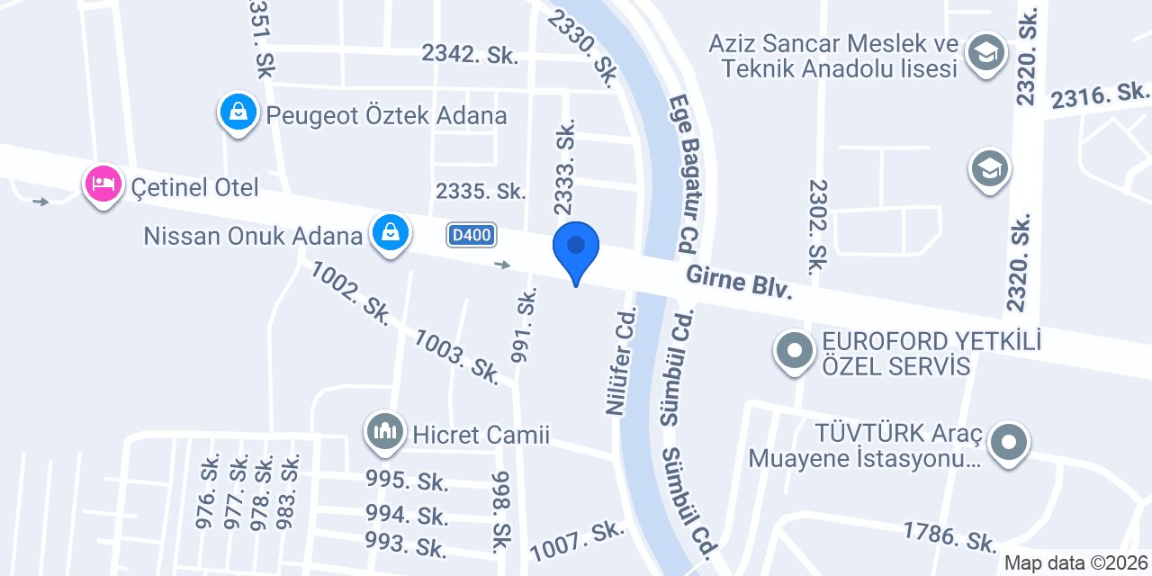 Denge Tekstil San. Ve Tic. A. Ş. konumu