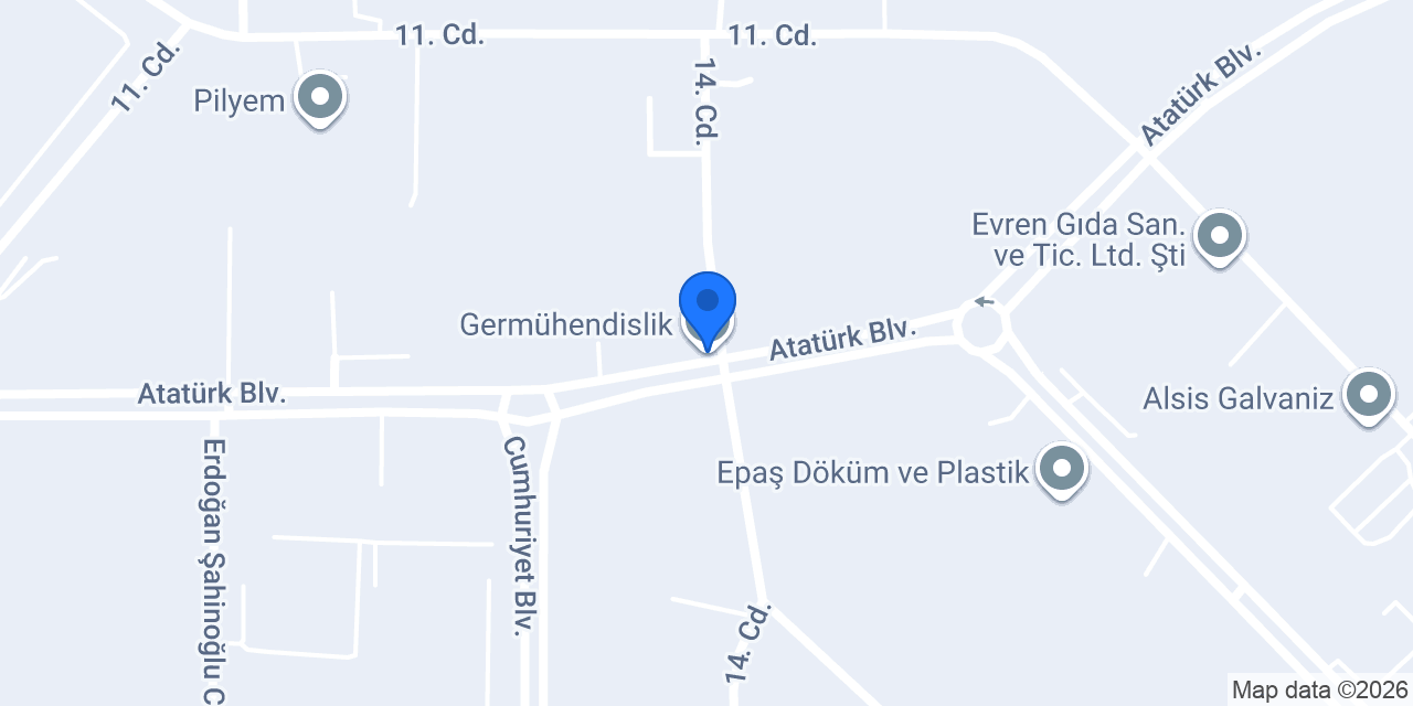 Germühendislik konumu