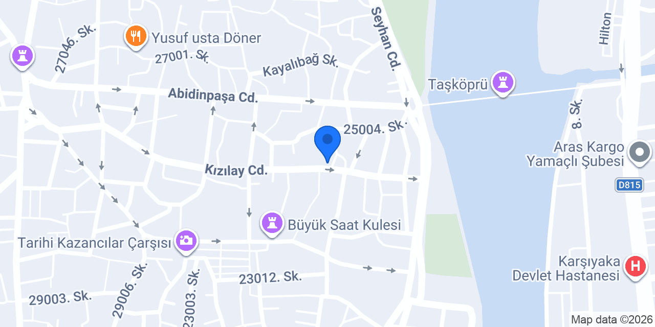 Can Makina Hırdavat konumu