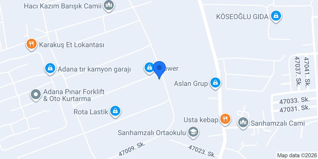 AP PALET konumu