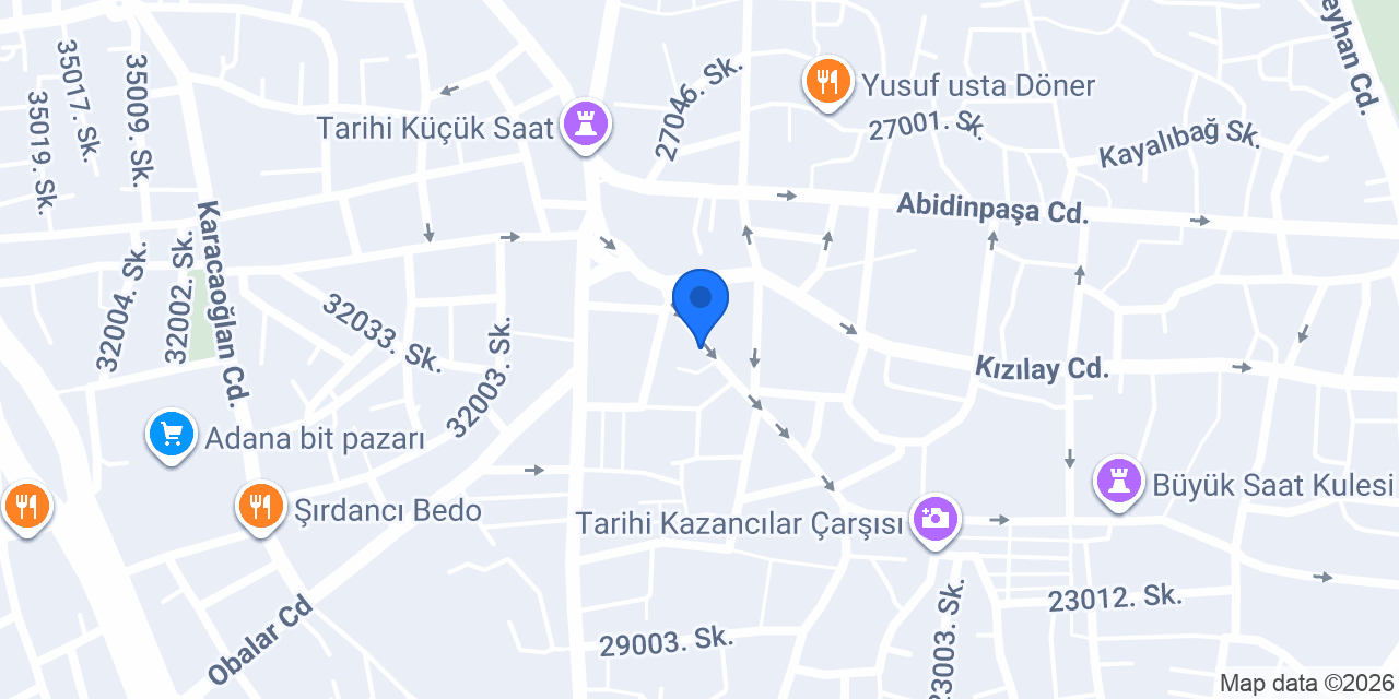 Elit Kozmetik konumu