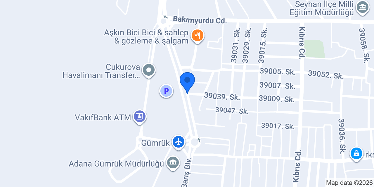 ELITE RENT A CAR konumu