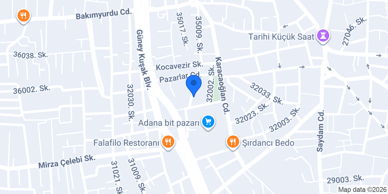 Yıldırımlar Tedarik Ambalaj - Şube konumu