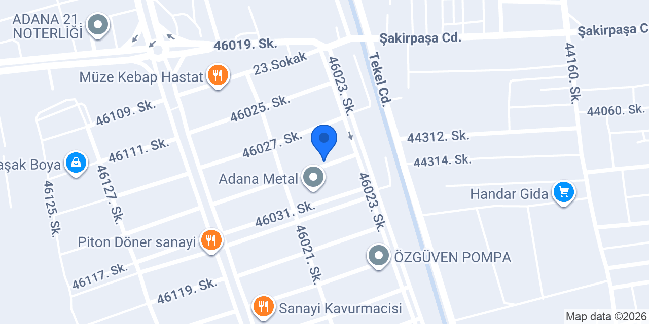Bucak Motors konumu
