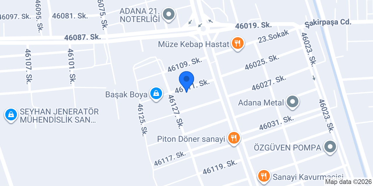 Mepar Motorlu Araçlar konumu