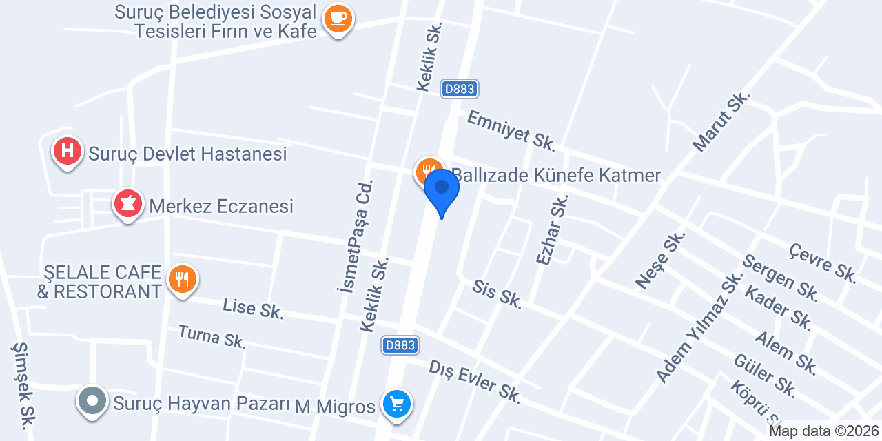 Deniz Tekel Bayi konumu