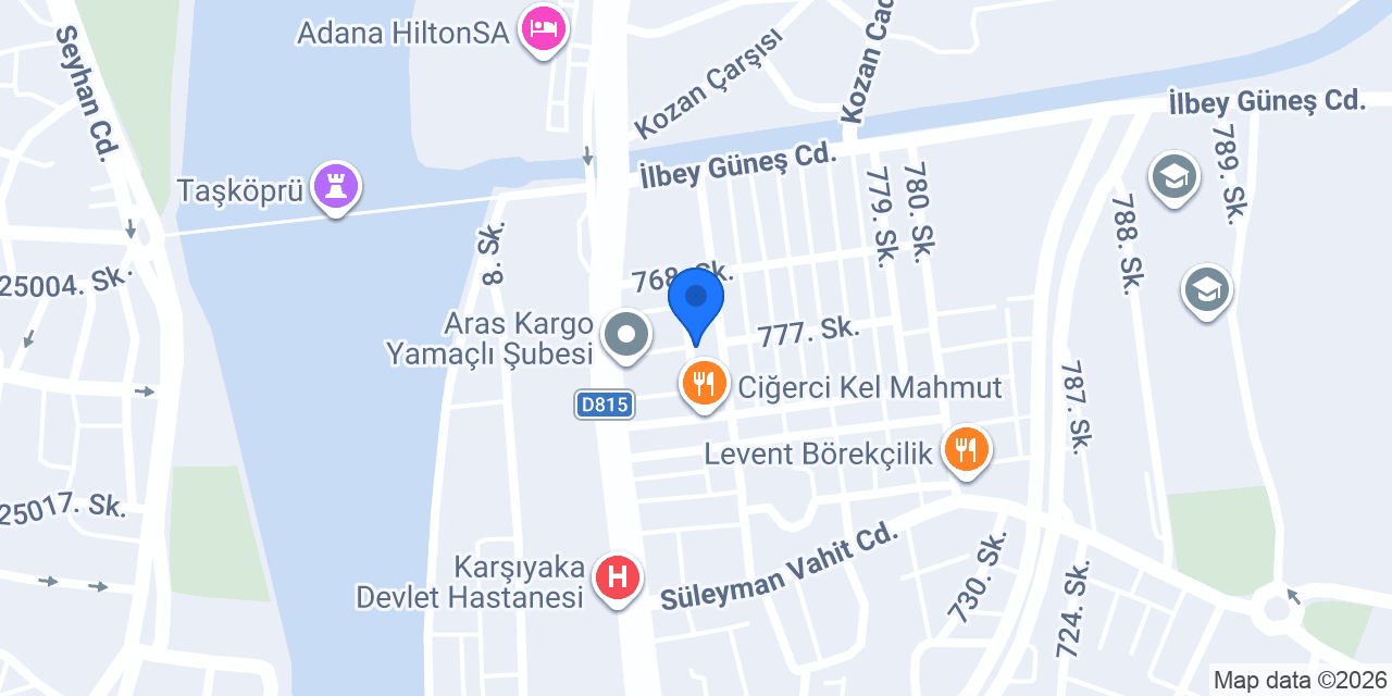 Erkek Kuaförü Cemil konumu