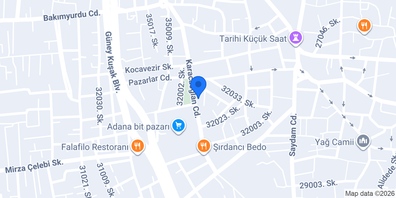 Erkek Et Pazarı konumu