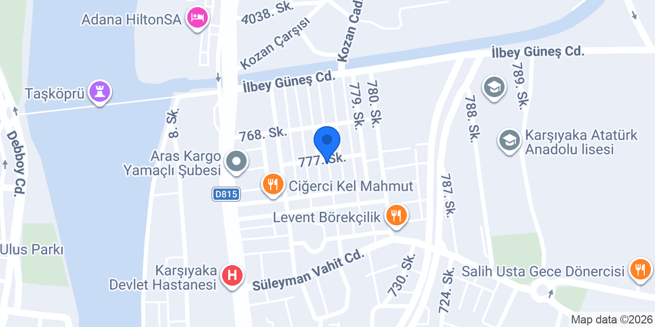 Yeşil İlaçlama Makinaları konumu