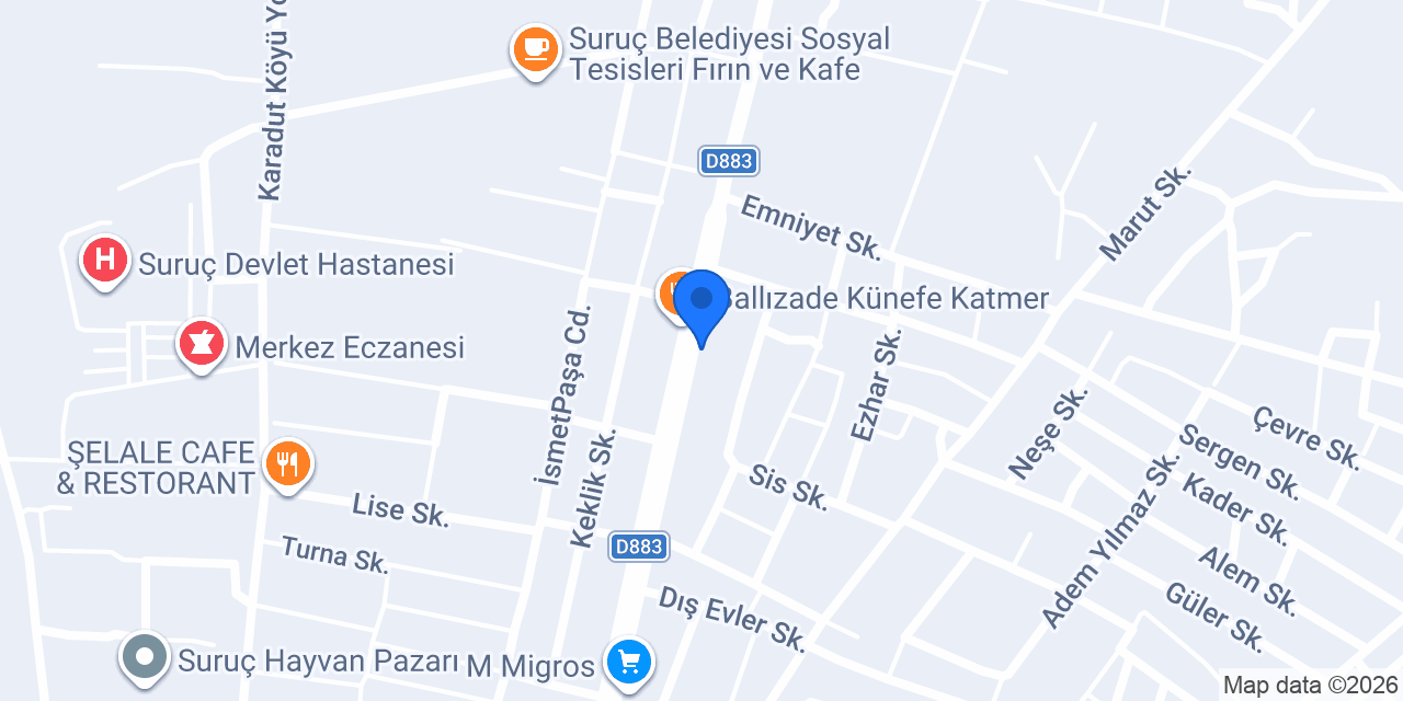 AKKUŞ ŞEÇ MARKET konumu