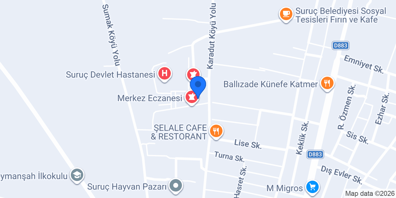 GÜNEY MEDİKAL konumu