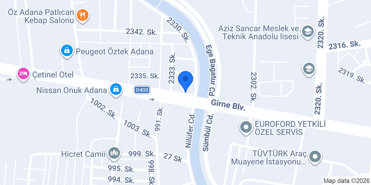 Genbüro konumu