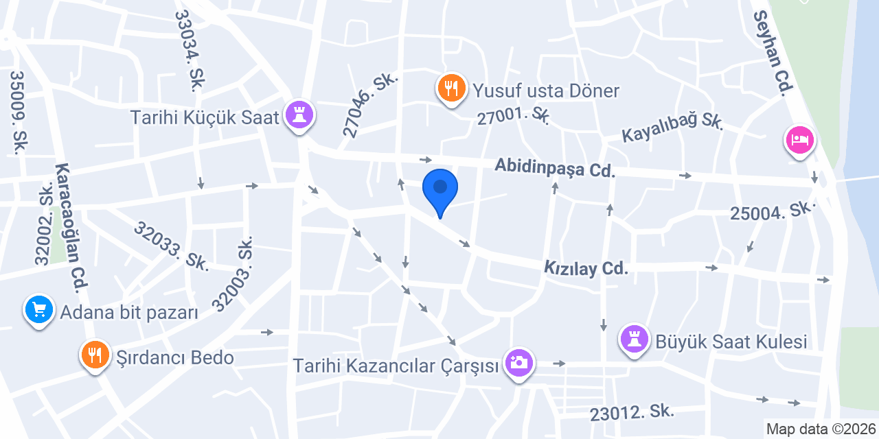Akdeniz Hırdavat konumu