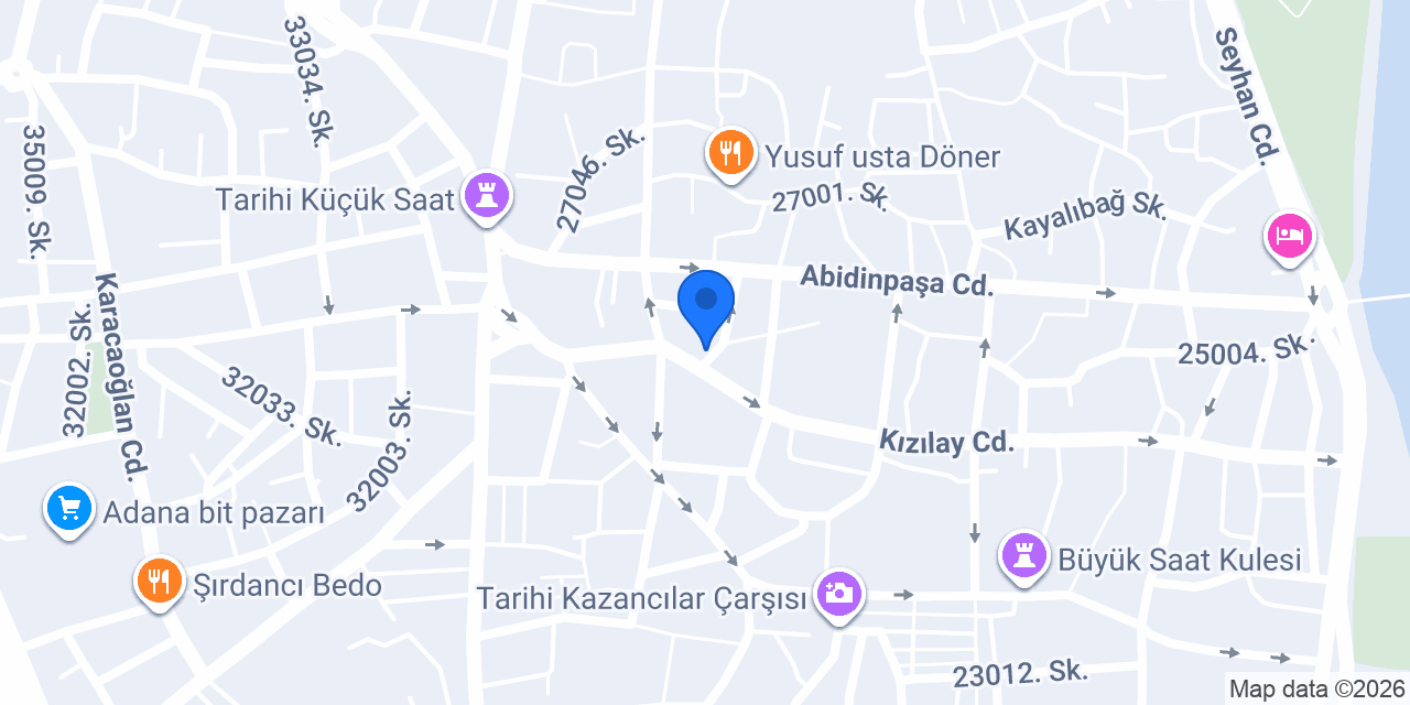 Çukurova Elektromarket konumu