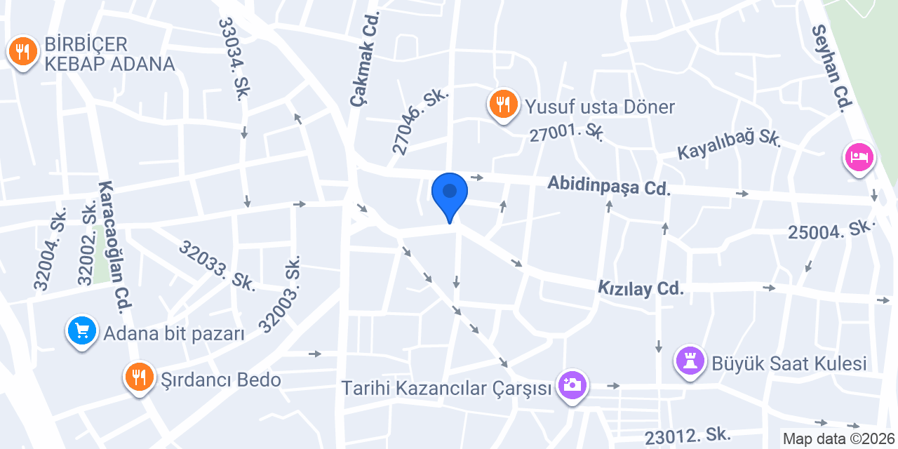 Çukurova Akademi Eğitim Hizmetleri Tic.Ltd.Şti konumu