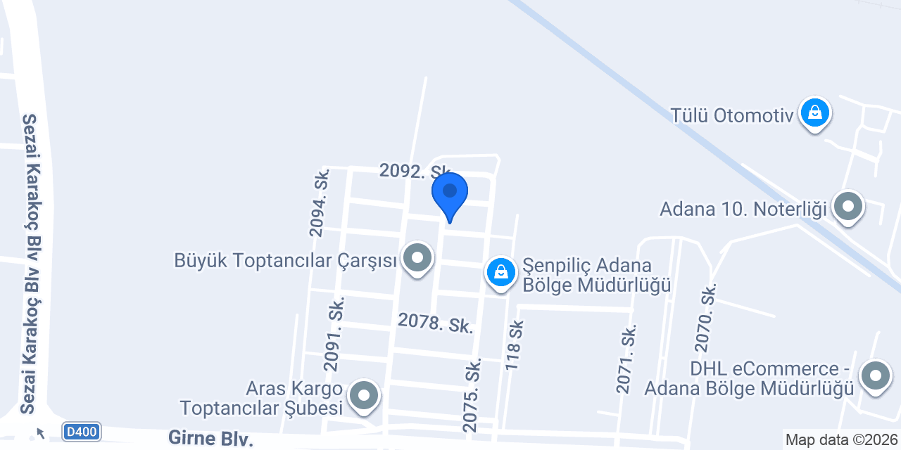 Coşarlar Lokantasi konumu