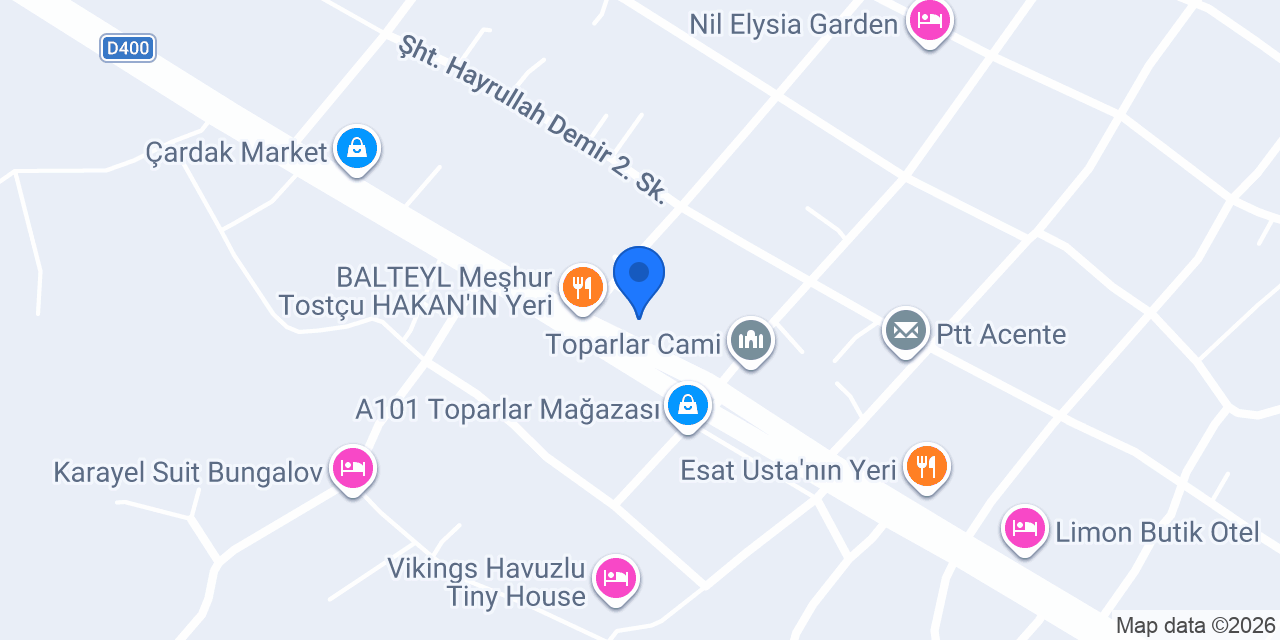Evim Apart konumu